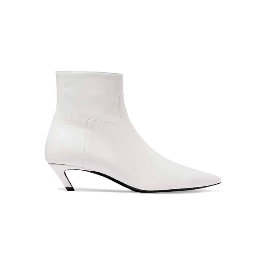 Les chaussures de la rentrée 2018 - Balenciaga Bottines Knife en spandex à bouts extrêmement pointus, Balenciaga