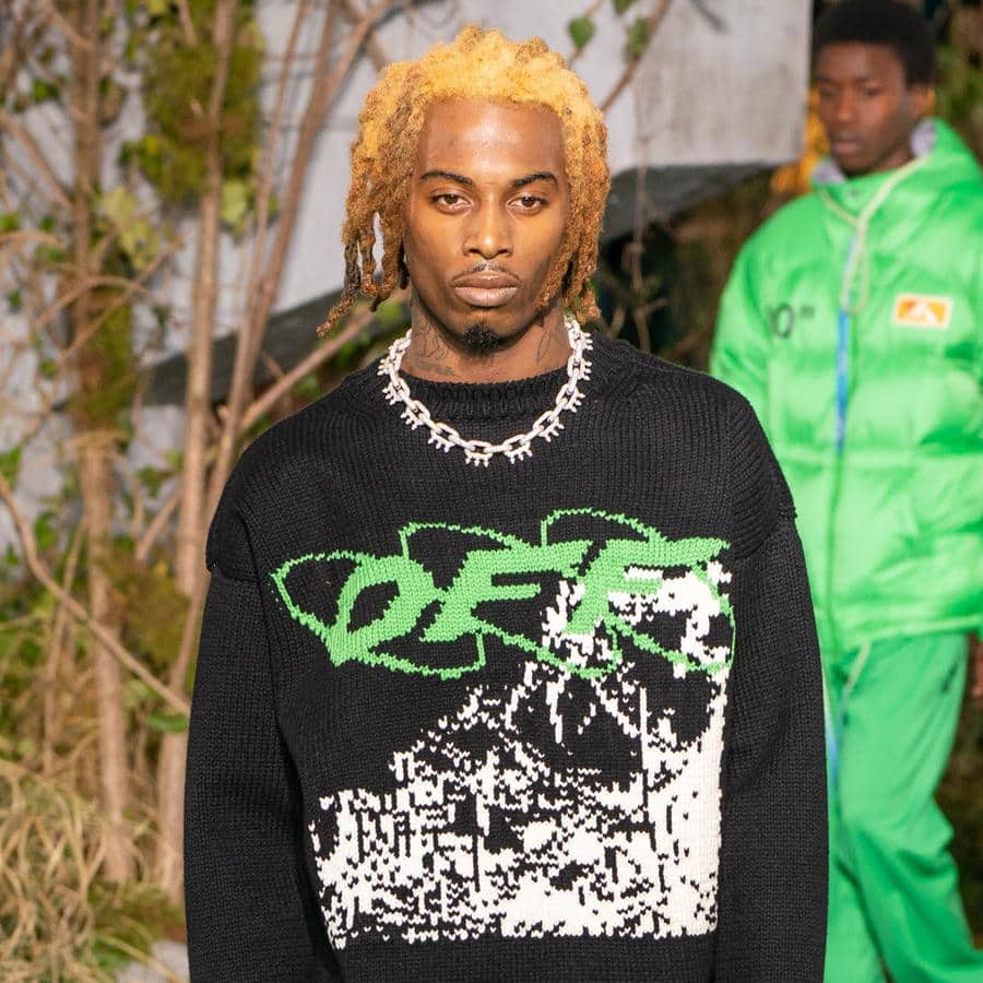 Le collier maillons punk du défilé Off-White homme automne-hiver 2019-2020